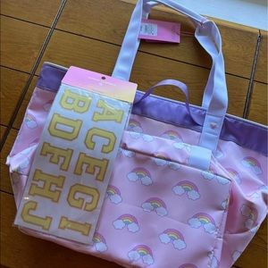 NWT Stoney clover tote with letters